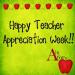 Teacher Appreciation Week